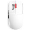 Marvo Monk PRIME ottico 26000dpi 2,4 GHz + Bluetooth bianco mouse senza fili 6 pulsanti gioco PixArt PAW3395 Kailh