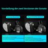 Selius Cuffie in-ear Sonata, con 28 driver bilanciati, versione standard e versione ottimizzata, cavo argentato, microfono HD per musicisti e audiofili