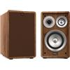 Selius Altoparlanti Hi-Fi - Altoparlanti - Diffusori - Altoparlanti stereo - Monitor da studio - Finitura in noce