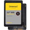 Intenso SSD interno da 2,5 SATA III Performance, 2 TB, 550 MB/s, nero