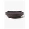 Westwing Collection Tavolino rotondo XL in legno di mango Benno - Marrone