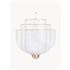 Moooi Lampada a sospensione a LED Meshmatics Small - Argento