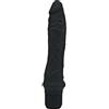 GET REAL Vibratore Realistico Grande 25 Cm 7 Vibrazioni Nero Silicone - Get Real