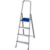 FACAL S.R.L. Scala domestica in alluminio 4 gradini 144 cm blu Facal K100