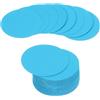 PATIKIL 100 Fogli Cartoncini Colorati Rotondo 5cm Origami Azzurro Cielo | Cerchi Ritagli Spessa Cartoncino Carta Colorata, per lavoretti DIY Progetti Artistici Materiali Stampa Decorazioni Bacheca