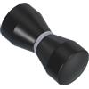 PATIKIL Maniglia Per Porta Doccia In Vetro Per Scorrevole Bagno Nero | Pomello Per Porta Doccia Back-To-Back In Lega Di Alluminio, Schermo Doccia, Pomelli Conici, Hardware