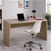 LIBEROSHOPPING Scrivania in Legno Danir 138x74h cm Rovere