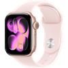 Apple Watch Series 11 (2025) LTE 42mm Rose Gold Case with Light Blush Sport Band S/M - Rose Gold