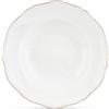 GINORI 1735 PIATTO FONDO 24 CM, ANTICO DOCCIA PLATINO