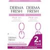 Dermafresh Ipersudorazione, Deodorante Roll On Antitraspirante, 2x75 ml | Azione Attiva contro Sudorazione Intensa, 2 Deodoranti per Risparmio
