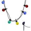 LUMI JARDIN Ghirlanda Luminosa Solare 10 globi 5.7 m Party GUINGUETTE Solar Multicolor