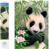 DIAMOND DOTZ Kit per pittura a diamante Diamond Dotz Panda Prince, set per lavori creativi con diamanti