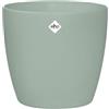 Elho brussels round wheels 40cm vaso da fiori - Sorbet Green | Ø 39 x Alt. 36.5 cm | Adatto per interni | Plastica riciclata al 100%