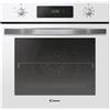 Candy Idea FIDC B605 L, Forno multifunzione, 65 l, 2400 W, 1 vassoio e 2 griglie, ventilatore radiale, 9 funzioni, timer, touch screen, porta doppio vetro smontabile, bianco