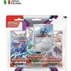 Pokémon Confezione da tre buste (Varoom) dell'espansione Scarlatto e Violetto - Evoluzioni a Paldea del GCC Pokémon (tre buste di espansione e una carta promozionale olografica), edizione in italiano