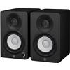 Yamaha HS3 Studio Monitor - Casse Attive, Coppia di Monitor da Studio a 2 vie, Bass-Reflex 3.5 52W, Alta Qualità, Controllo Avanzato del Suono, per Produzione Musicale e Montaggio Video - Nero