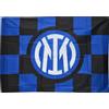 FC Inter Bandiera Nuovo Modello Misura 100x140 Mini Scacchi Articolo Ufficiale