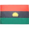 AZ FLAG Bandiera Repubblica del Biafra 150x90 cm Poliestere 100D Asola | Uso interno ed esterno bandiera decorativa di Biafra Republic of Biafra in Nigeria doppie cuciture e bordi rinforzati