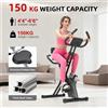Selius Cyclette da casa - Bicicletta fitness - Bicicletta da indoor - Cyclette - Attrezzatura per allenamento in bicicletta - Resistenza magnetica regolabile in 8 livelli