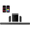 Selius Soundbar - Sistema audio per home cinema - Altoparlante per TV - Altoparlante multimediale - Audio per PC - Audio surround a 7.1 canali