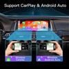 Selius Autoradio - Lettore multimediale - Autoradio - Sistema audio per auto - Android Auto - Schermo HD da 10,25 pollici