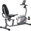Selius Bicicletta da - Cyclette - Bicicletta fitness - Attrezzo cardio - Ergometro - Schienale regolabile