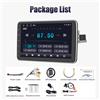 Selius Autoradio singola DIN multifunzione - Autoradio Android - Sistema di navigazione - Radio touchscreen