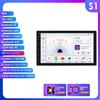 Selius Autoradio 4DIN - Lettore multimediale Android - Schermo touchscreen da 7 pollici - Navigazione GPS - Compatibile con diversi modelli di auto