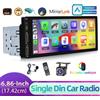 Selius Carplayer - Autoradio - Lettore multimediale - Sistema multimediale per auto - Autoradio 1DIN - Schermo da 6,86 pollici