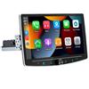 Selius Autoradio - Lettore multimediale - Sistema di navigazione - Autoradio - Formato Single DIN - Schermo HD IPS rotante da 10,1 pollici