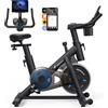Selius Cyclette da casa - Bicicletta fitness - Bicicletta - Cyclette da allenamento indoor - Bicicletta da indoor - Trasmissione a cinghia silenziosa