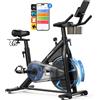 Selius Bicicletta da indoor cycling - Cyclette - Bicicletta fitness - Bicicletta da allenamento - Resistenza magnetica