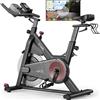 Selius Cyclette da casa - Bicicletta fitness - Cyclette - Bicicletta da indoor - Bicicletta da allenamento - Portata massima: 150 kg