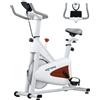Selius Cyclette da casa - Bicicletta fitness - Bicicletta da allenamento - Bicicletta da indoor - Cyclette - Funzionamento silenzioso