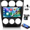 Selius Autoradio Android - Sistema di navigazione - Lettore multimediale - Radio GPS - Radio touchscreen