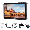 Selius Monitor per fotocamera da 6 pollici - Monitor per fotocamere DSLR - Monitor per video - Schermo di registrazione - Monitor portatile - Full HD 1080p