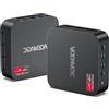 Selius Mini PC - Mini computer - PC compatto - PC desktop - Piccolo PC - Processore AMD Ryzen 4300U a 4 core - 16 GB di RAM - SSD da 512 GB