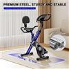 Selius Cyclette pieghevole 3-in-1 - X-Bike con 8 livelli di resistenza regolabili - Volano da 2,5 kg - Schermo LCD