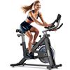 Selius Cyclette da casa - Ergometro da interno con resistenza da 300 Watt, display della velocità di pedalata (RPM) e sella regolabile