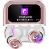 Selius Cuffie Bluetooth - Cuffie per dormire - Auricolari wireless - Cuffie in-ear - Sleepbuds - Rosa