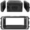 Selius Custodie per rack, serie 19", modelli da 390-4U. Custodie robuste in HDPE, impermeabili e resistenti alla polvere, per montaggio a rack. Sistemi di montaggio antivibrazione per rack, compatibili con microfoni