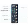 Selius Router industriale 5G IR624, con VPN, doppia banda Wi-Fi, modem WLAN IoT, porta Ethernet Gigabit, gestione tramite cloud, SIM sbloccata, porta I/O RS232+RS485, e