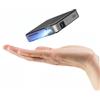 Selius Mini proiettore DLP, portatile, dal design elegante, ideale per il teatro e da trasportare facilmente, con risoluzione 1080P, 150 ANSI lumen e batteria integrata