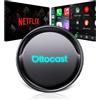 Selius (Nuovo modello 2026) P3 Pro: Box AI per CarPlay, adattatore wireless 3-in-1 per CarPlay e Android Auto con uscita HDMI, 8+128GB di memoria, Wi-Fi 5G, schermo diviso, possibilità di scaricare qualsiasi applicazione