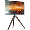 Selius Supporto TV su cavalletto per schermi da 32-60 pollici. Realizzato in legno. Altezza regolabile da 1150 a 1300 mm. Inclinazione regolabile ± 20°. Compatibile con standard VESA 200x200-400x400mm