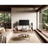 Selius Supporto TV con rotelle, regolabile in altezza, adatto per televisori da 32, 43, 55 e 65 pollici, modello 946