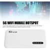 Selius Hotspot mobile 5G Wi-Fi 6, router Wi-Fi portatile con slot per SIM, dispositivo Wi-Fi portatile per viaggi, compatibile con 16 dispositivi, modem wireless 5G