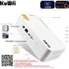 Selius Router 5G, compatibile con NSA/SA, modem 5G da 2,5 Gbps, supporto per SIM card e eSIM, router Wi-Fi 6 dual-band AX3600, hotspot Wi-Fi portatile per uso domestico, design compatto