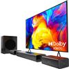 Selius Soundbar - Sistema home cinema con subwoofer e supporto Dolby Atmos