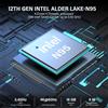 Selius Mini computer - Intel N95 - 16 GB di RAM - 512 GB di SSD - Doppio display 4K - PC a basso consumo energetico